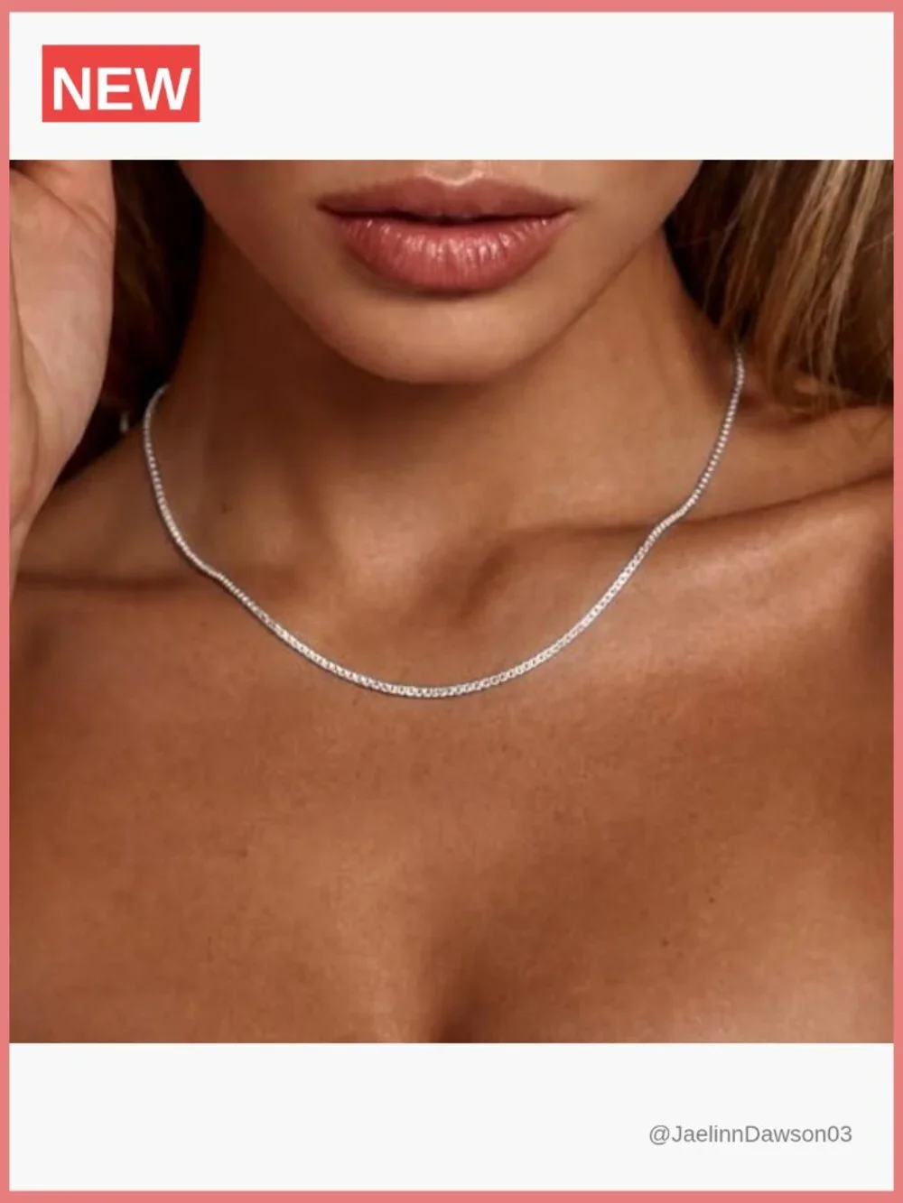 925 Sterling Silver Chain Necklace 1mm Shiny Box Chain Lobster Clasp 16-24 Inch